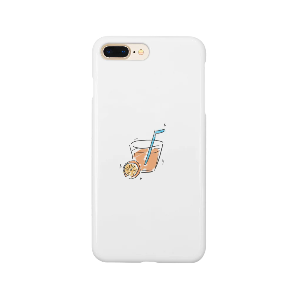 Koukichi_Tのお店ののみのも ‐ 明確なオレンジ。 Smartphone Case