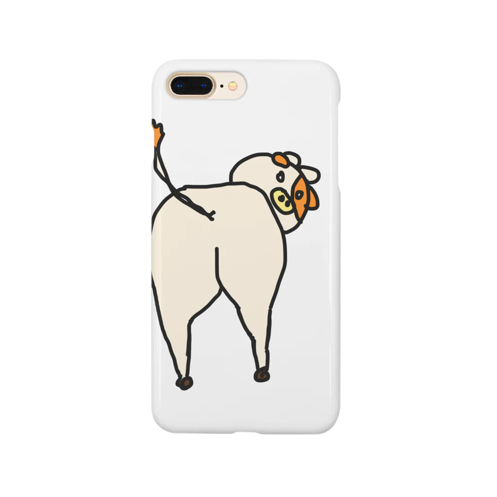 cowandhisfriendsの見てくる牛 Smartphone Case