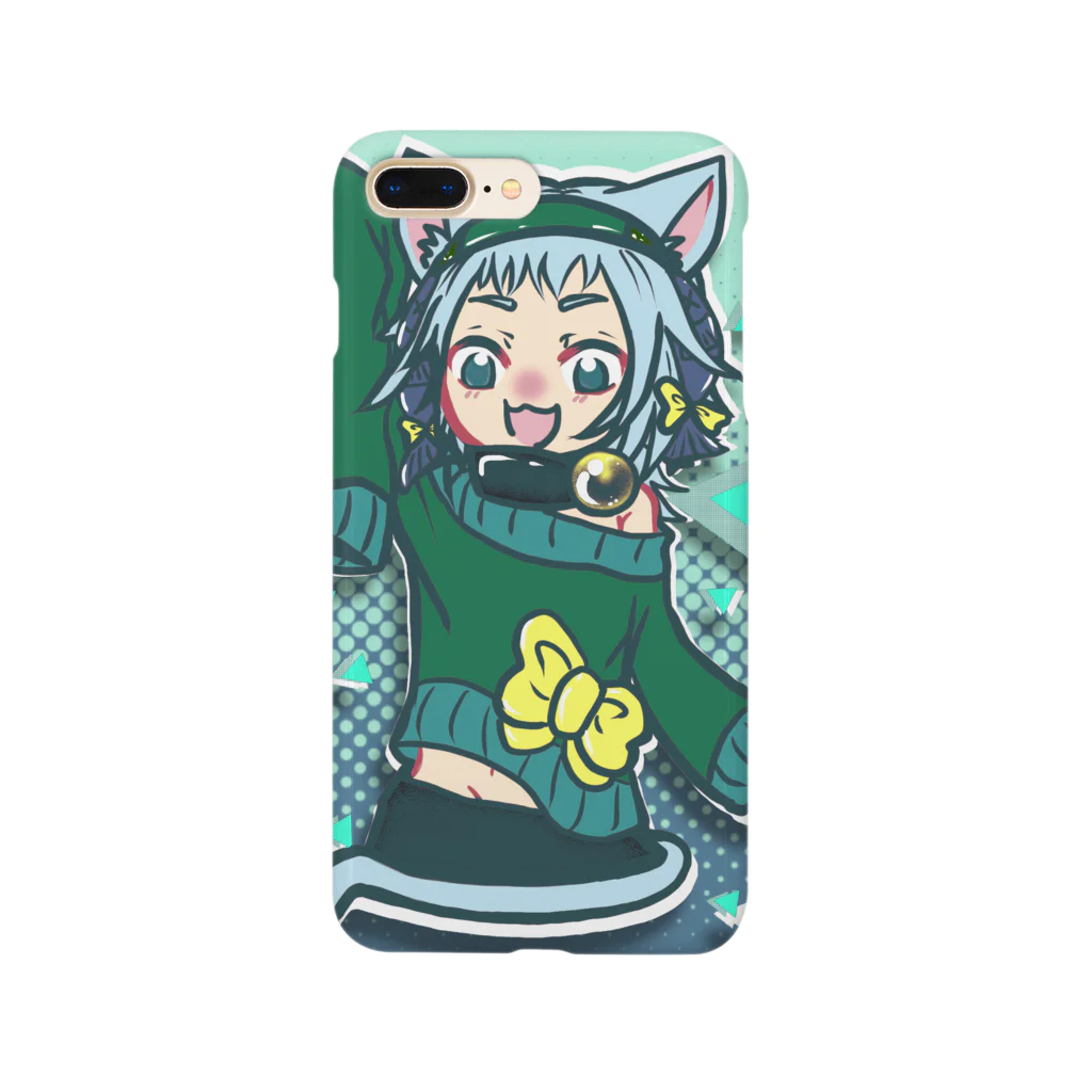 さらだの猫耳少女（カラーver.） Smartphone Case