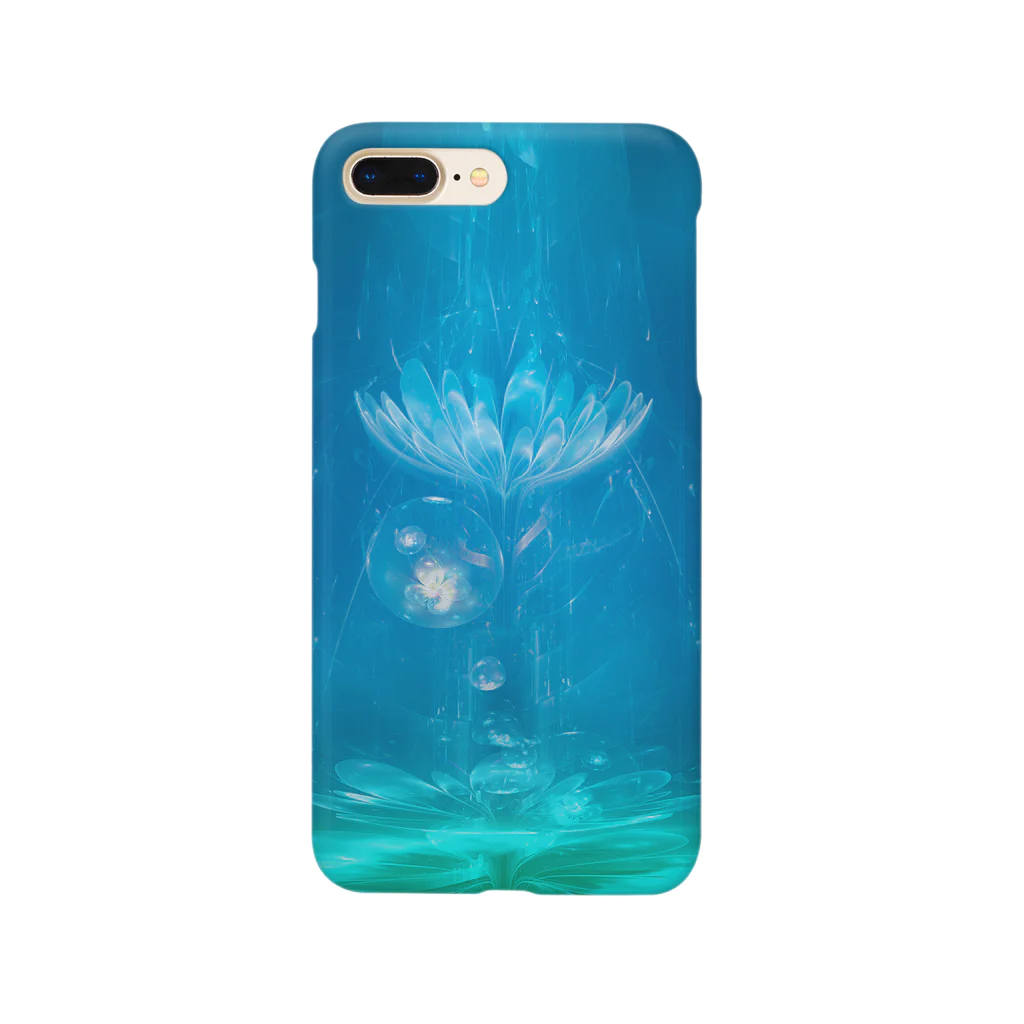 Light of the universeの瞑想の泉 Smartphone Case