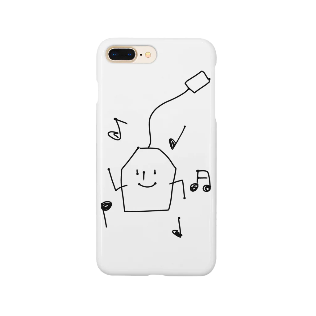 さつきうさぎえびえびショップのダンスダンスティーバッグくん Smartphone Case