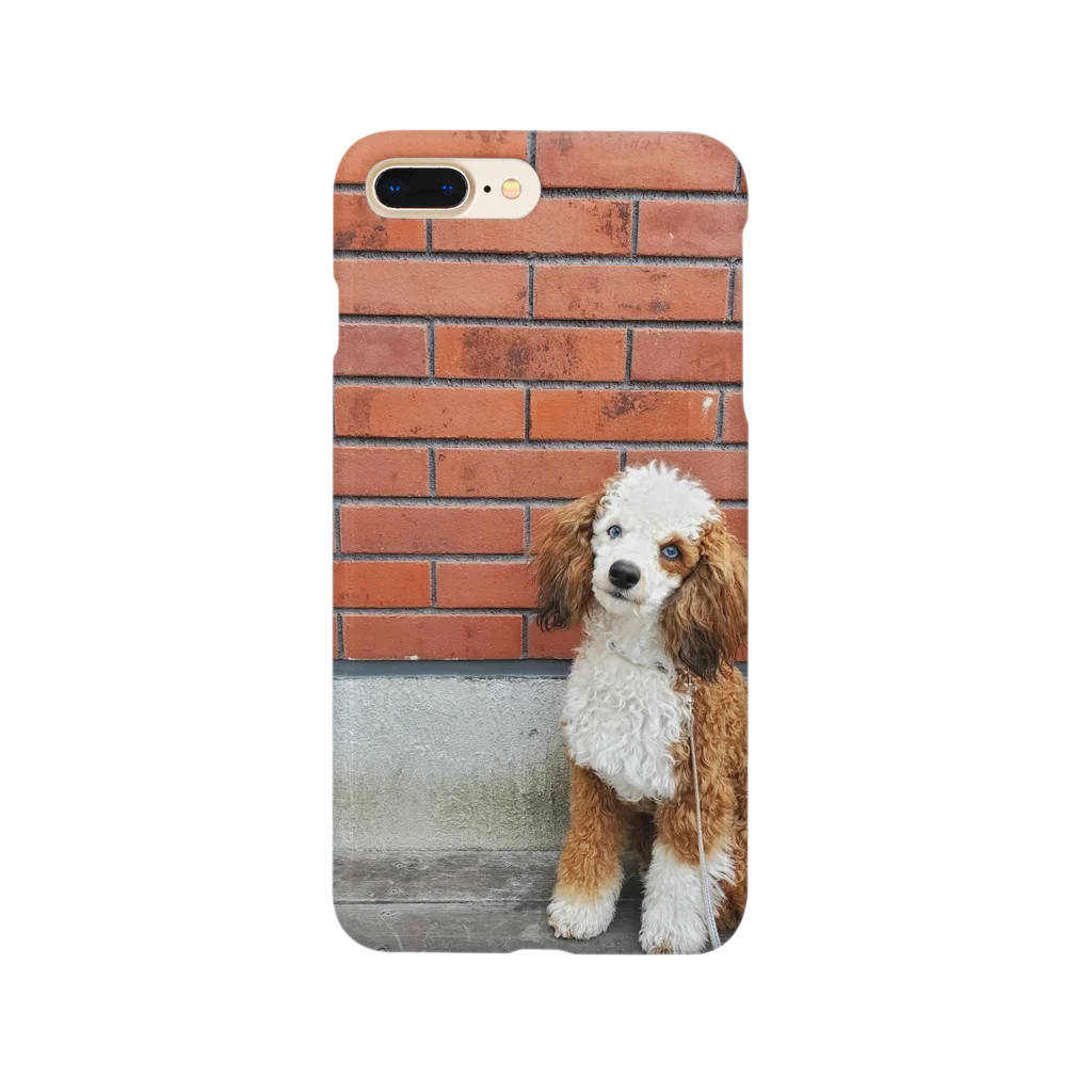 catとdogのバンクシーな犬 Smartphone Case