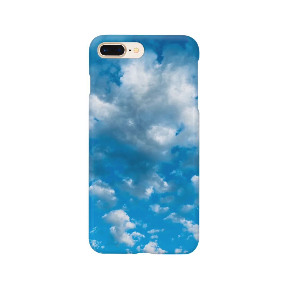 いつかの景色の見上げた空の蒼さ Smartphone Case
