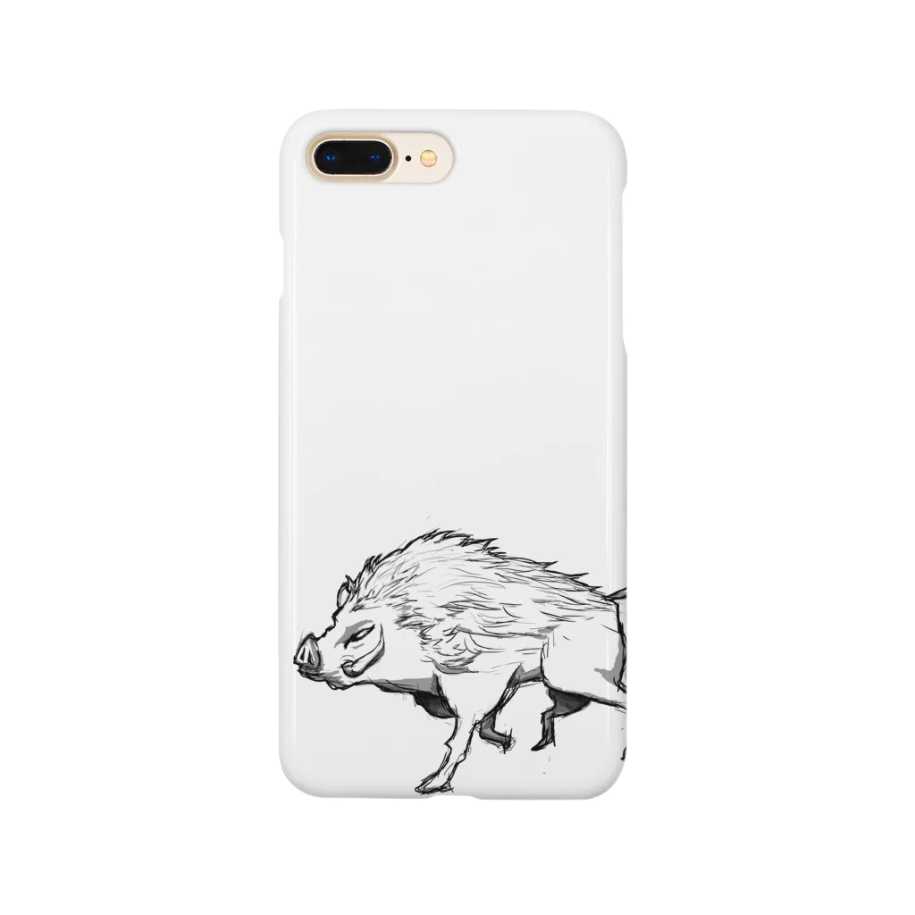 大根聖人の和風ー猪ー Smartphone Case