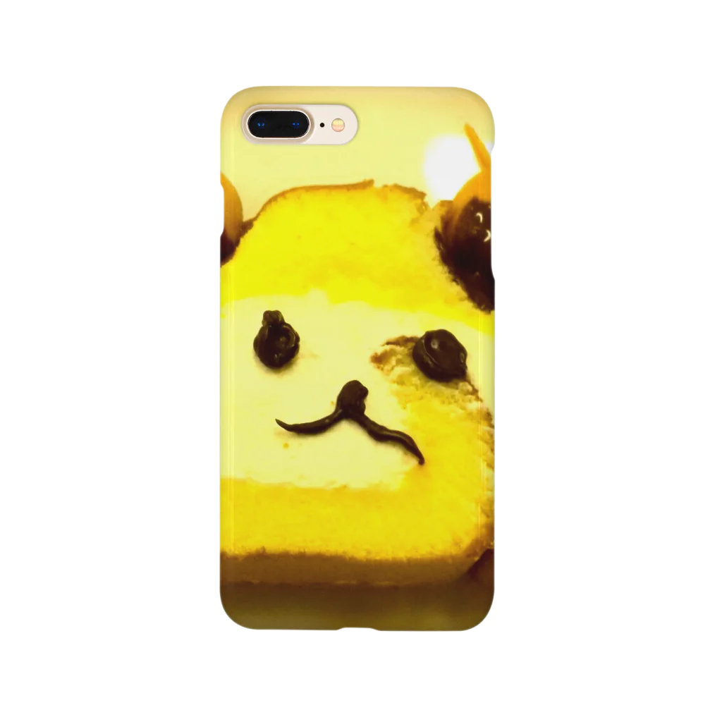 夢を叶える会のロールケーキのくま Smartphone Case