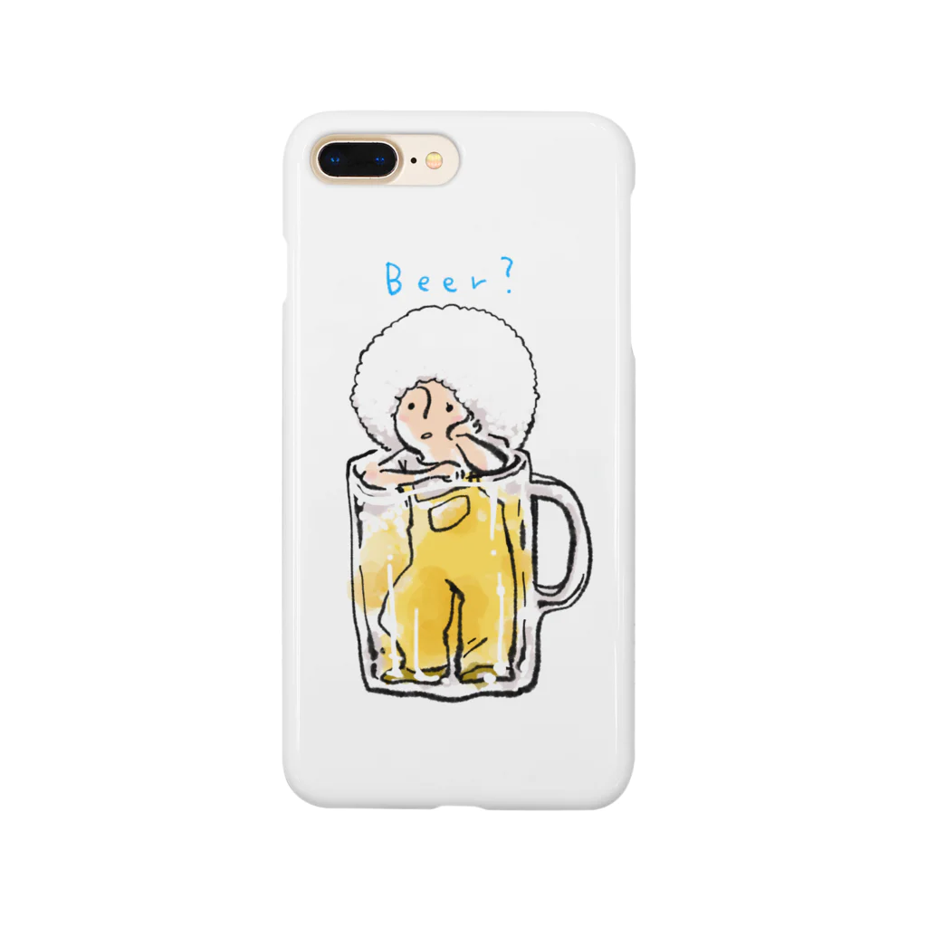 うめぼし商店のビールちゃん Smartphone Case