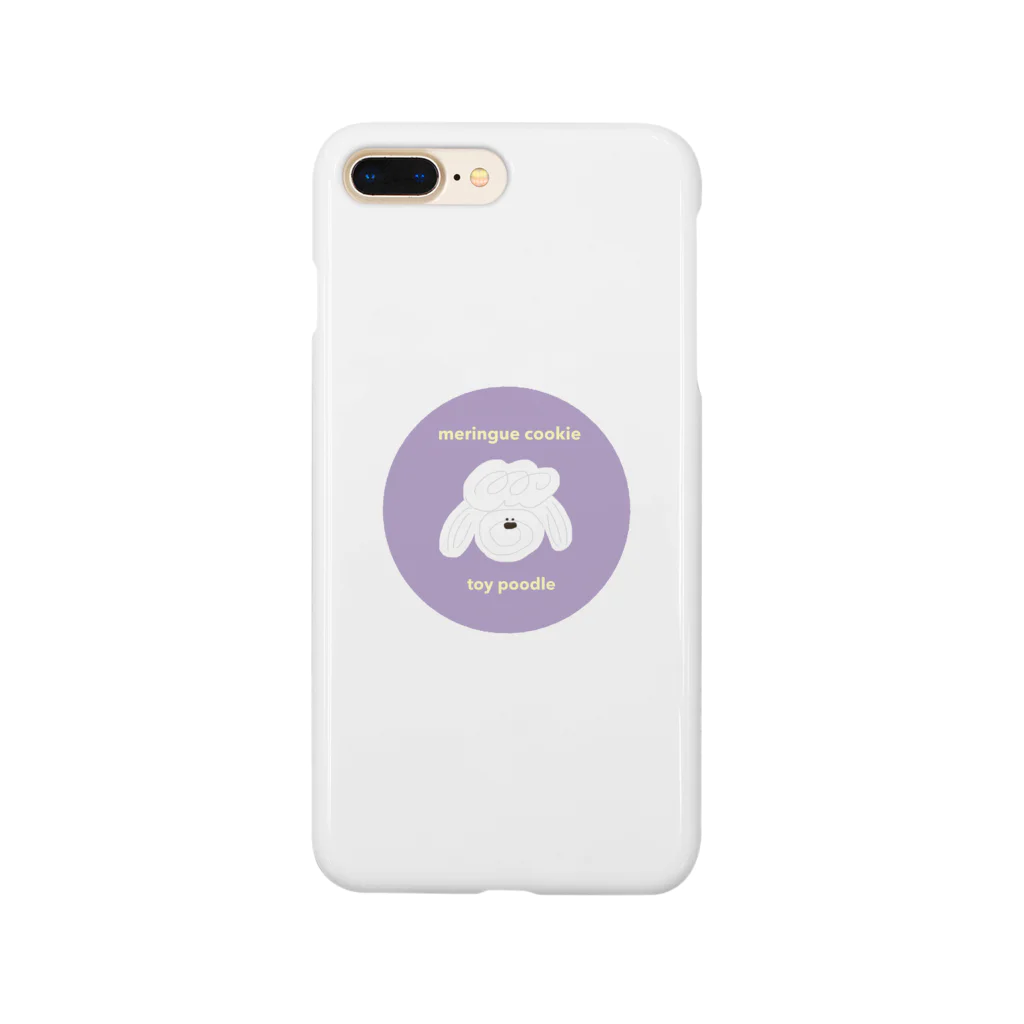 3x17のメレンゲクッキー トイプードル🐩🍪〇ver. Smartphone Case