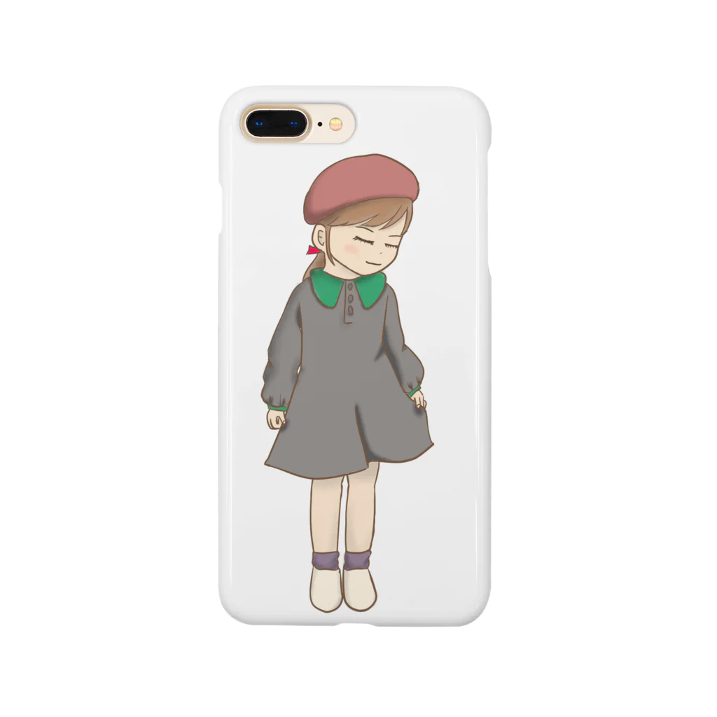 meriruのちょっぴりレトロな女の子 Smartphone Case