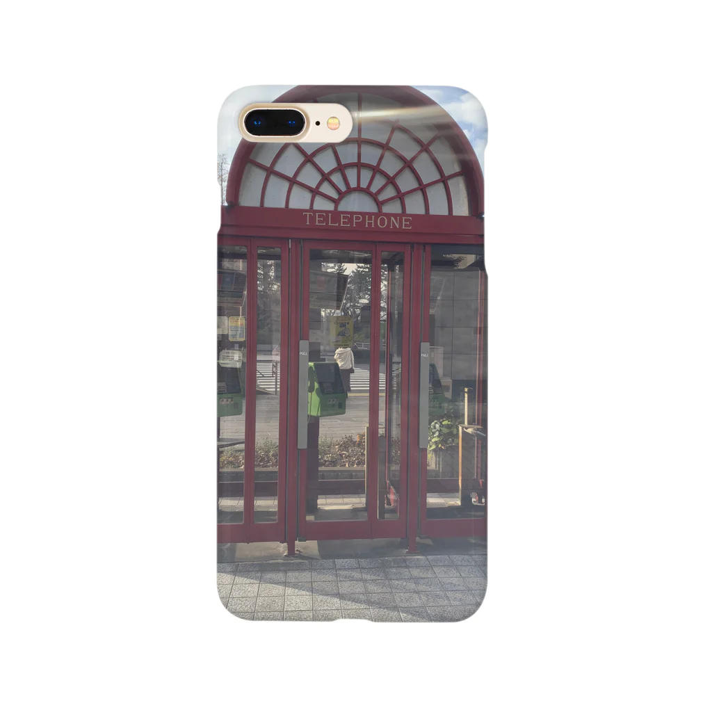 kohuyu store🌨❄️@しゃんぷーのkohuyu赤い公衆電話 Smartphone Case