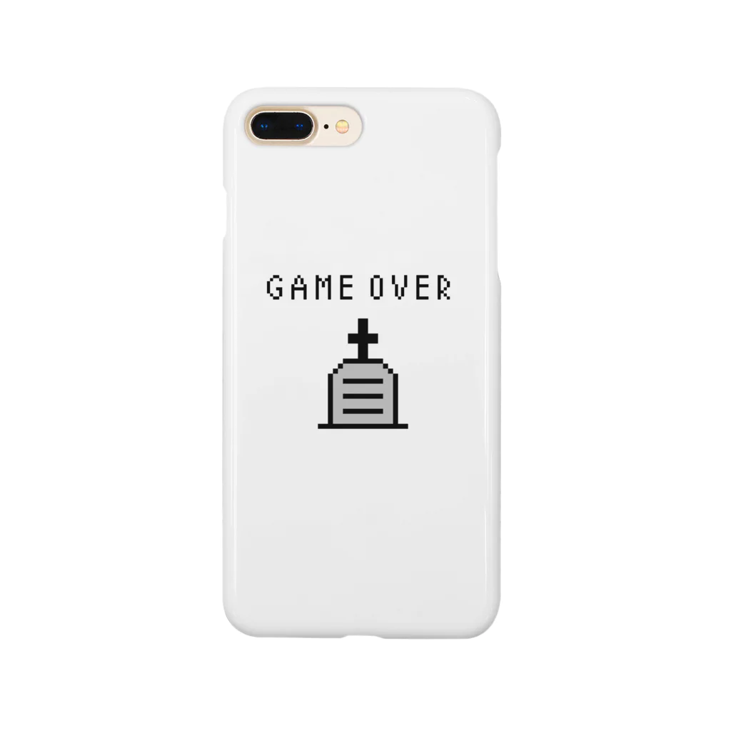 .lab ［ドットラボ ］の［ドット絵］GAME OVER Smartphone Case