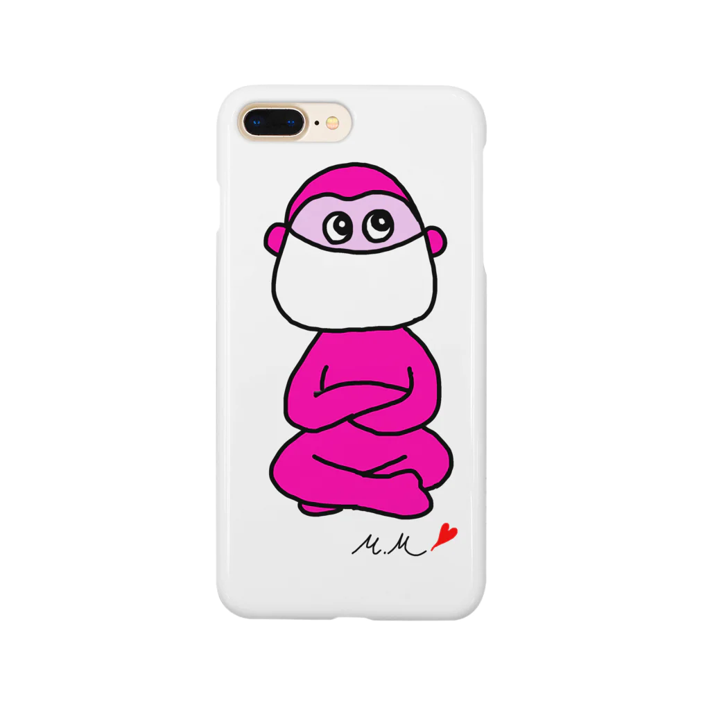 miuratomiuraのマスクさるるん Smartphone Case