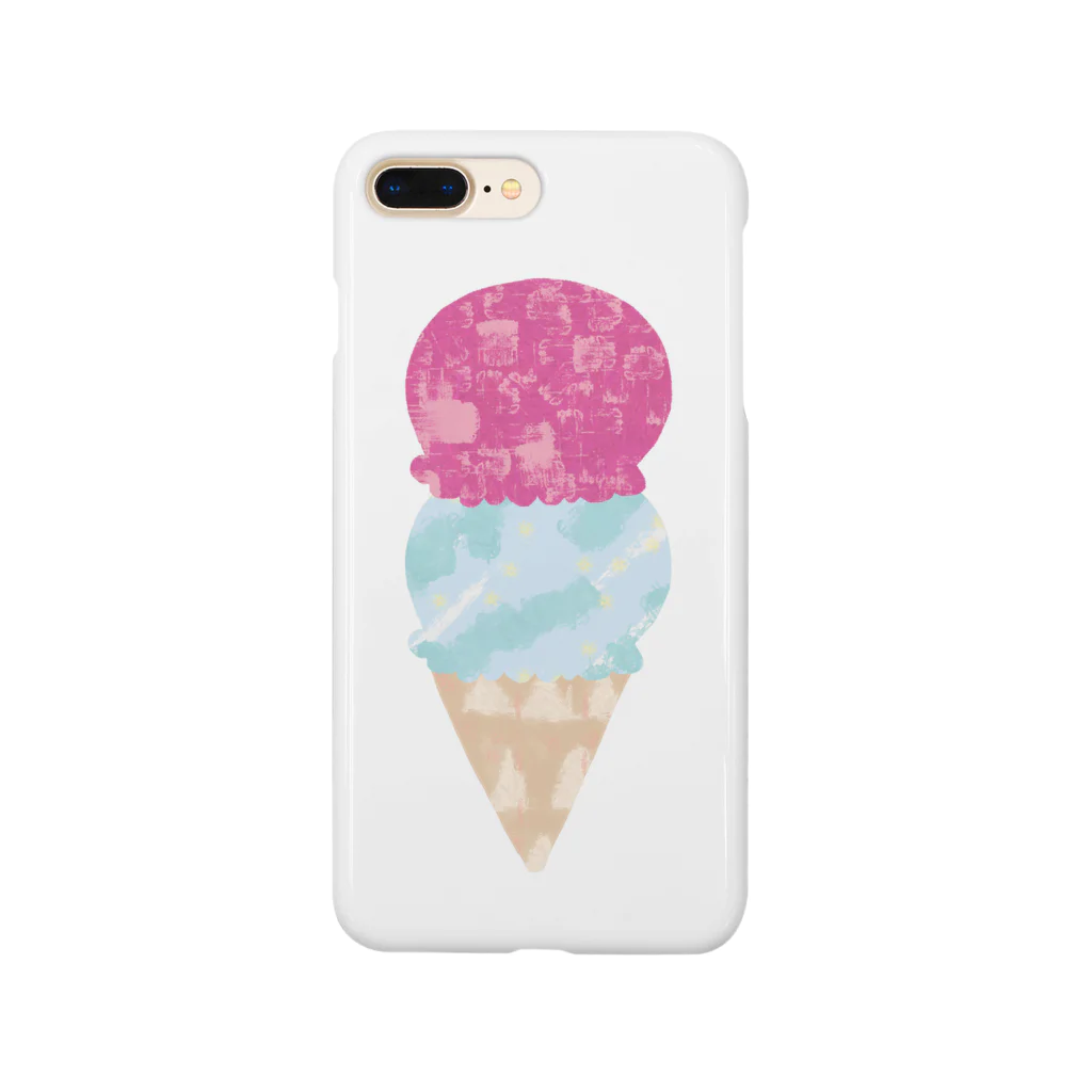 Happy circle online shopのHappy circle icecream スマホケース