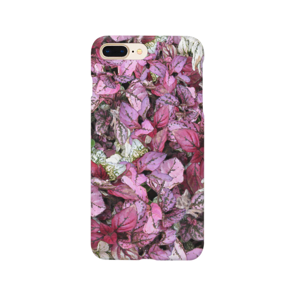 花水のカラフル葉 Smartphone Case