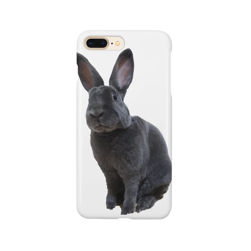 モフモフ動物ストアの凛々うさぎ Smartphone Case