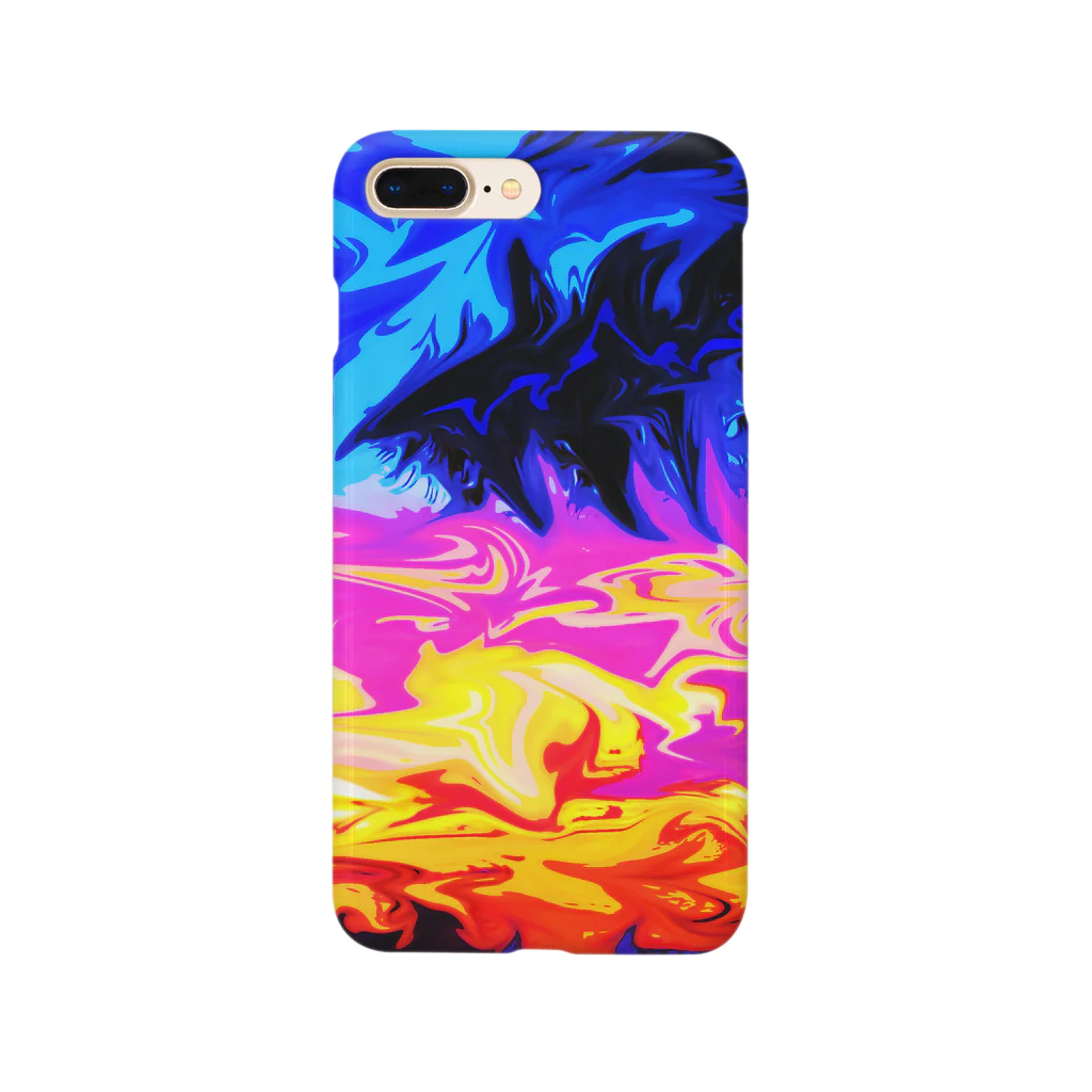 杠葉自由帳のSunset Smartphone Case