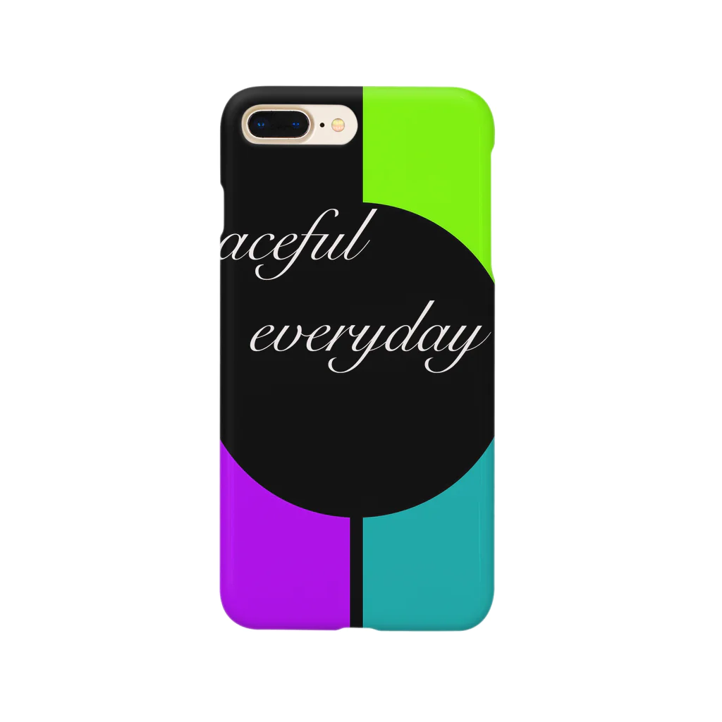 PoketingのPeaceful everyday  Smartphone Case