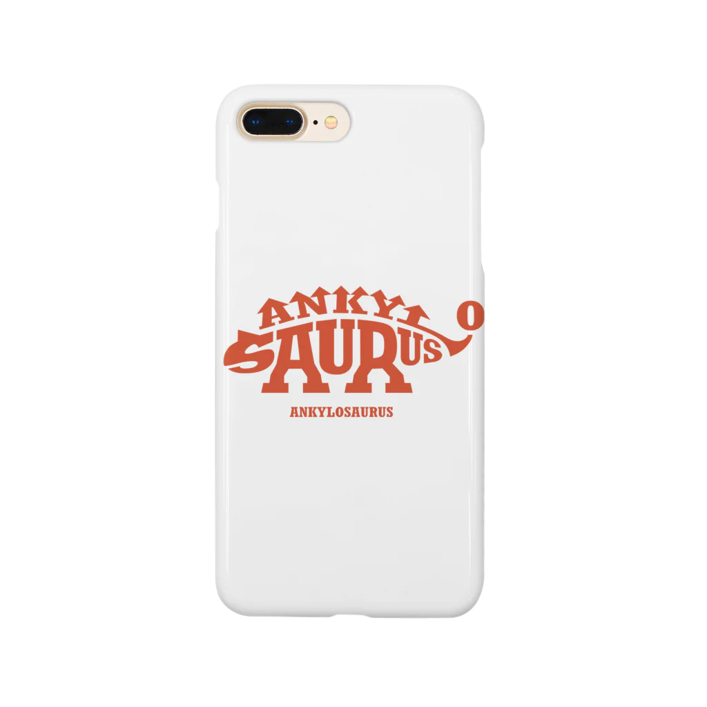 100cafeのアンキロサウルス Smartphone Case