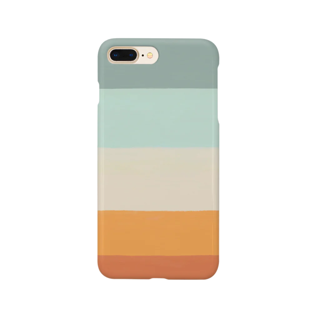 NOWHERE BUT NOW HEREのLove by the Sea Smartphone Case