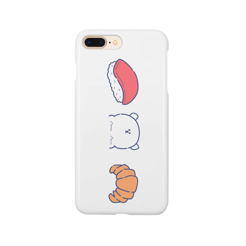 モイモイのすしろくまパン Smartphone Case