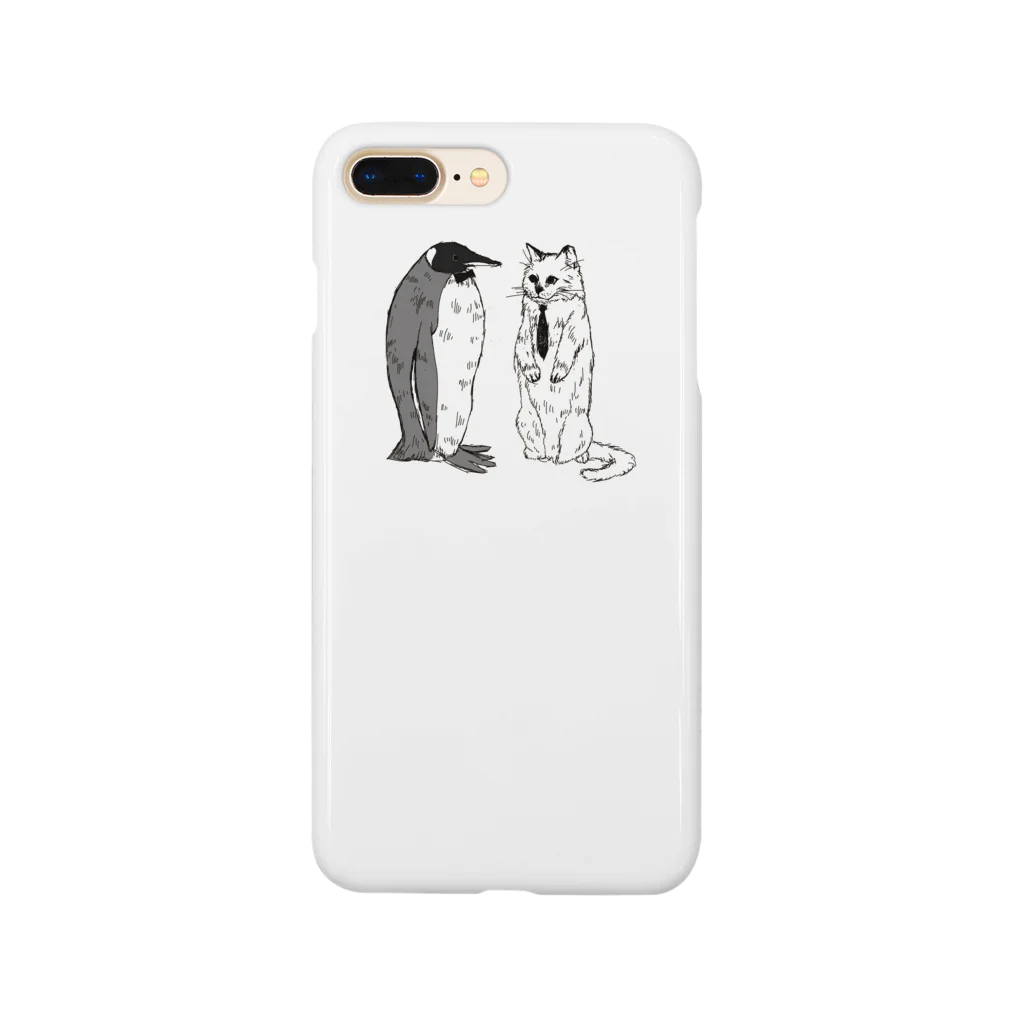 四月研究所 SUZURI店のこんにちは Smartphone Case