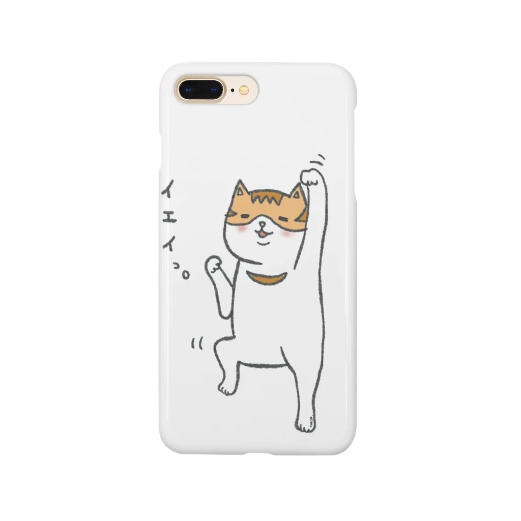 いろはねこのテンションあがっちゃったねこ。 スマホケース