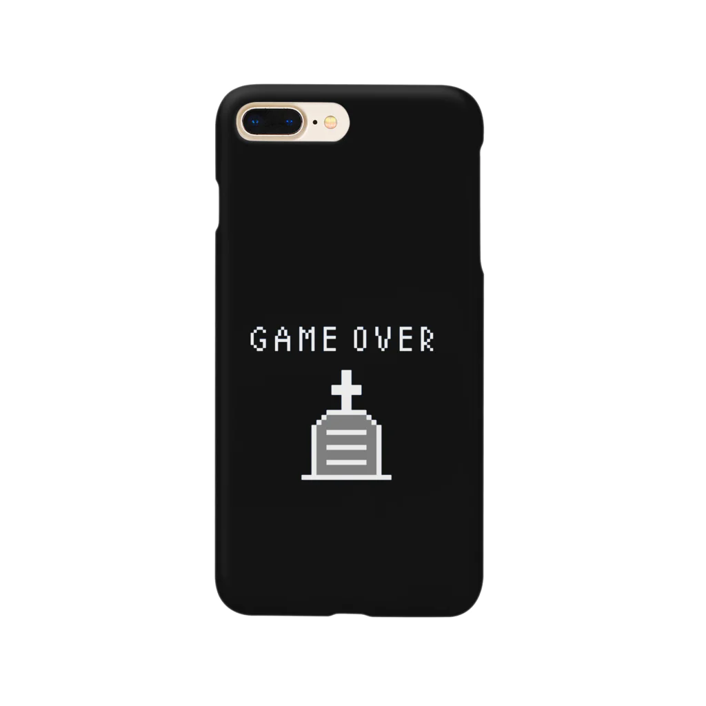 .lab ［ドットラボ ］の[ドット絵]GAME OVER スマホケース