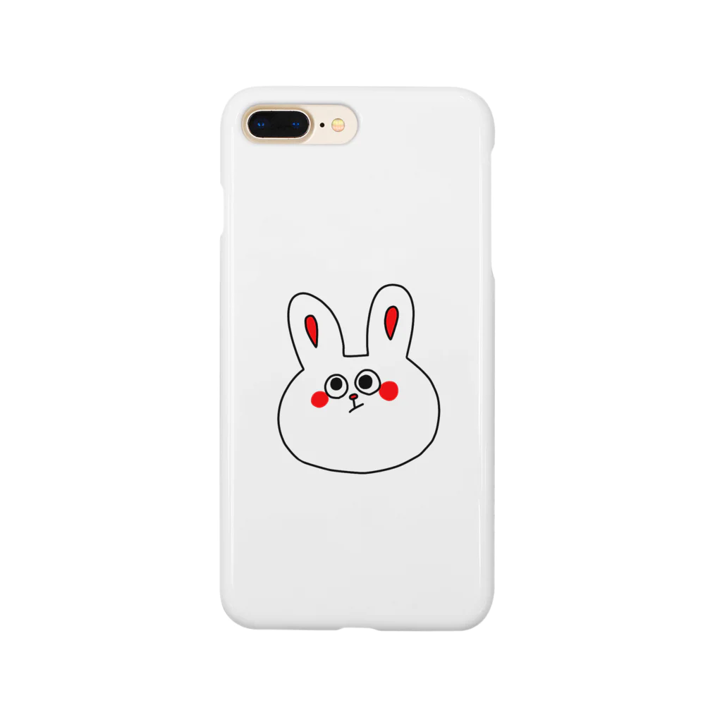 zukmaruの紅ほっぺうさぎ Smartphone Case