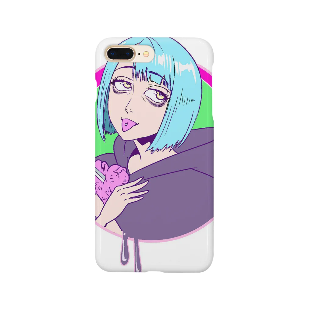 Naoki Nagoyaのメンヘラパーカー女子 Smartphone Case