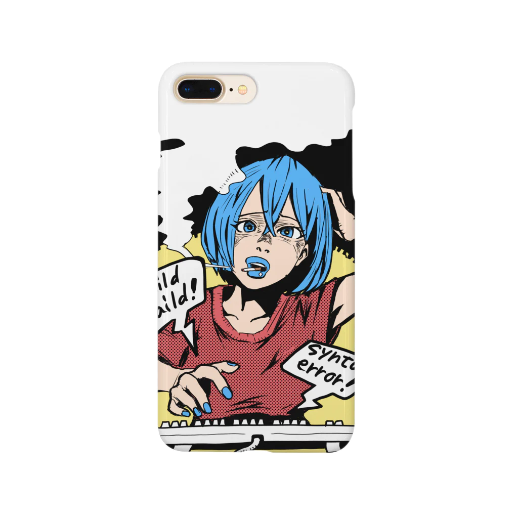 bunbunbububunのcoder girl Smartphone Case