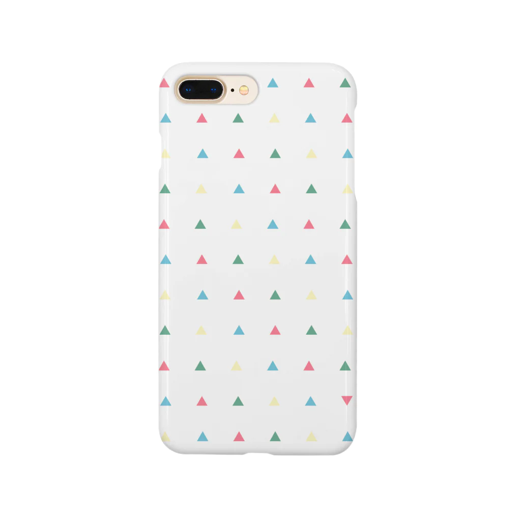 すみだのかわいいをめざすショップのカラフル△ Smartphone Case