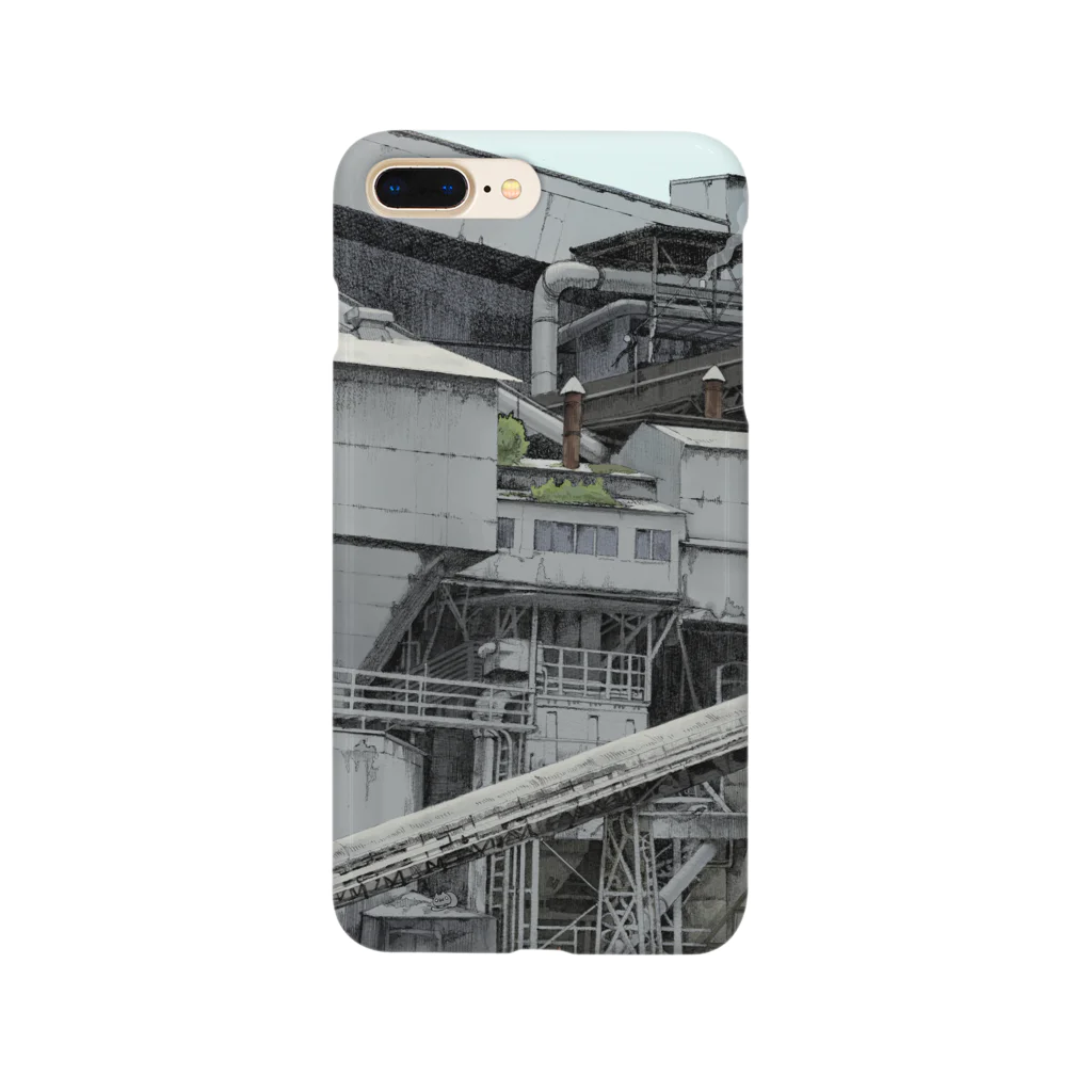 SAWAHATAnoSUZURIの工場ケース(7/7plus) Smartphone Case