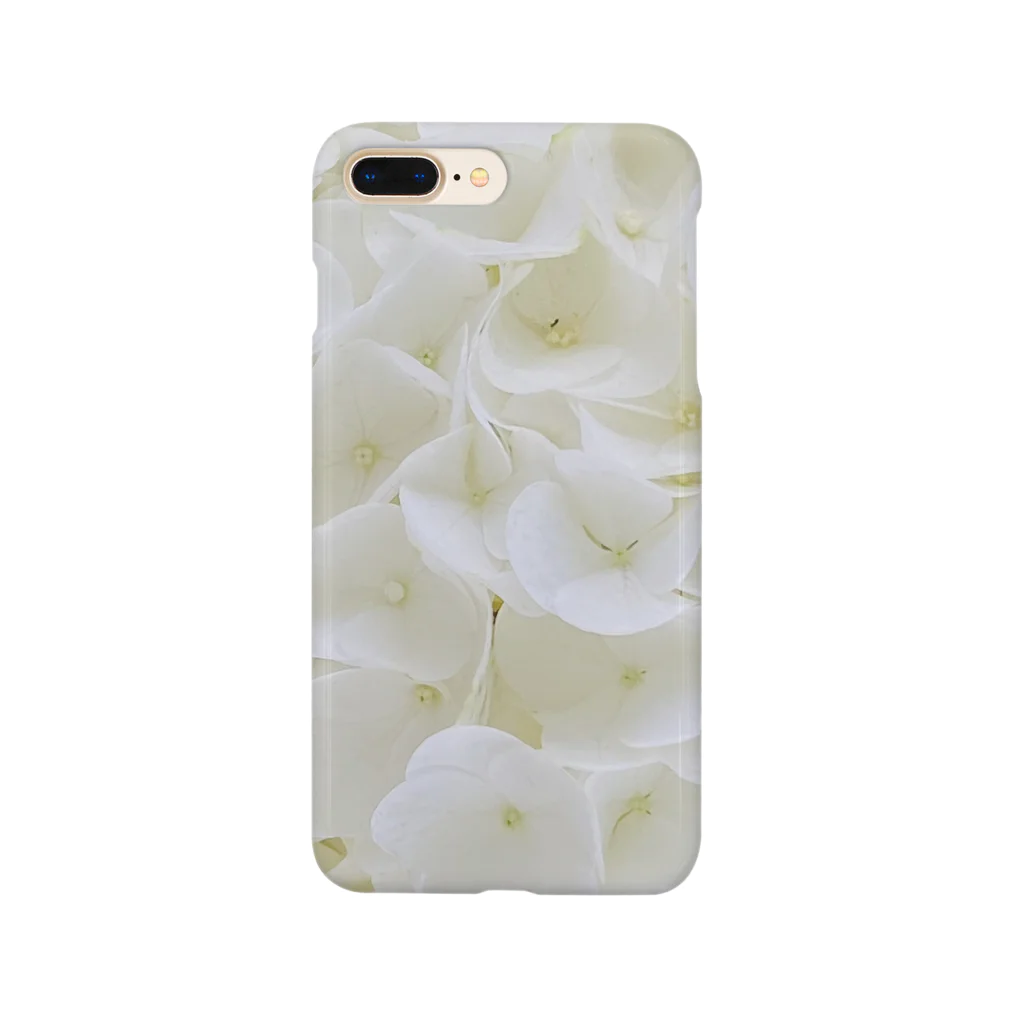 いつかの景色の花のような貝殻 Smartphone Case