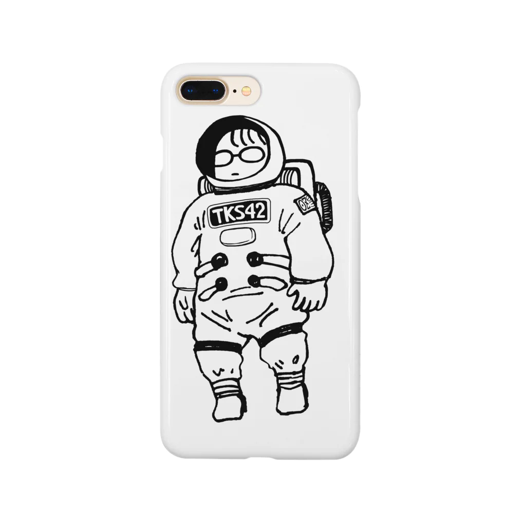 たかしくんのたかしくん、宇宙へ行く スマホケース