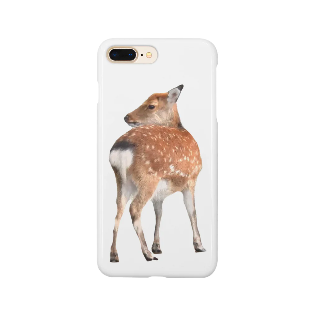 いきもの大好き！ほほえみフレンズの振り向くシカ Smartphone Case