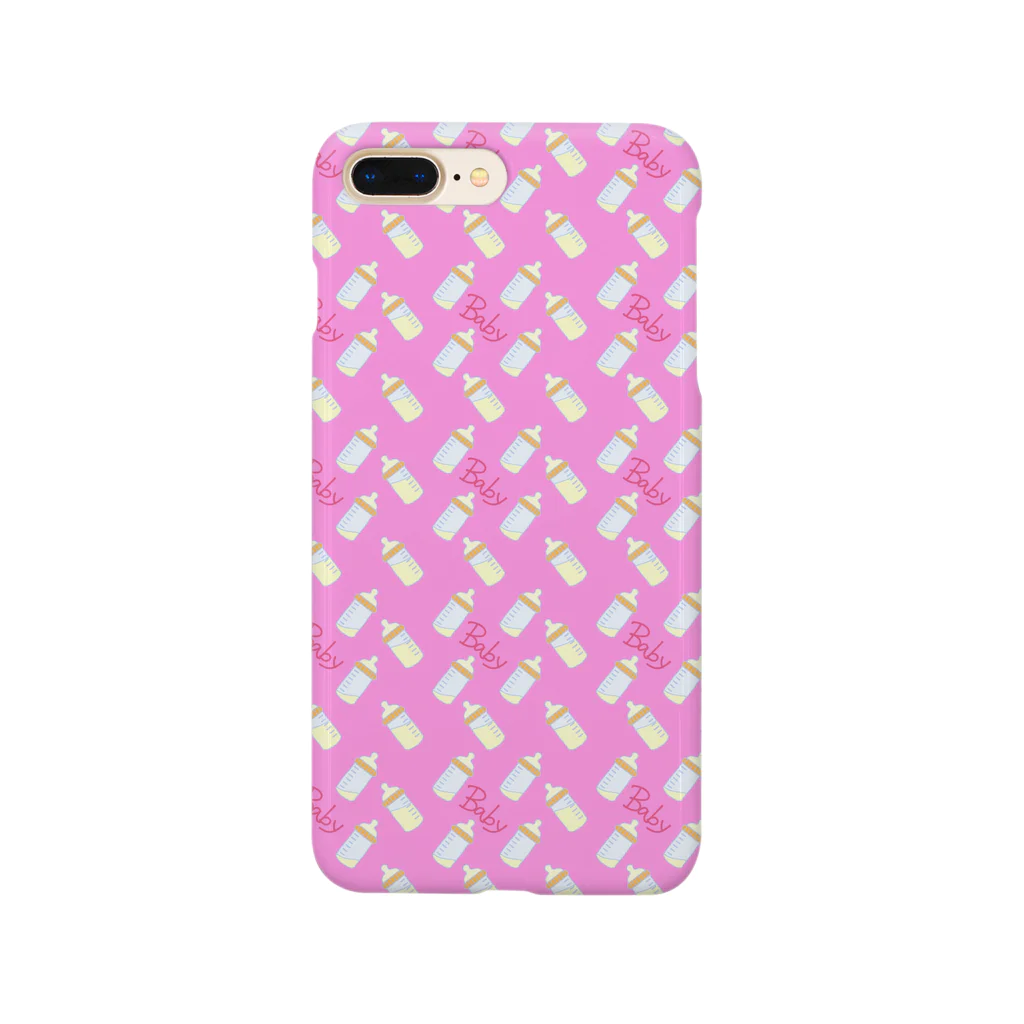 パンチャンヌ夫人の哺乳瓶(ピンク) Smartphone Case