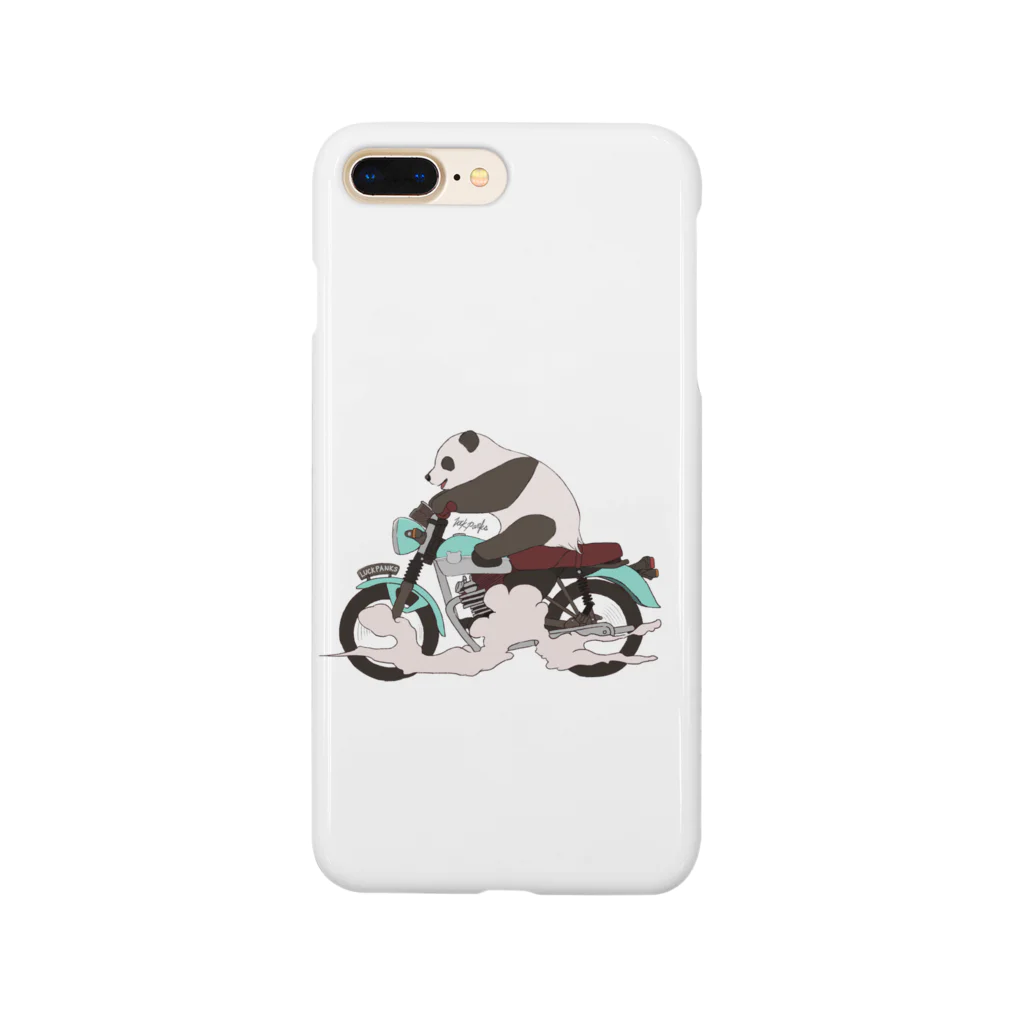 ラックパンクスのバイク乗りのパンダ Smartphone Case