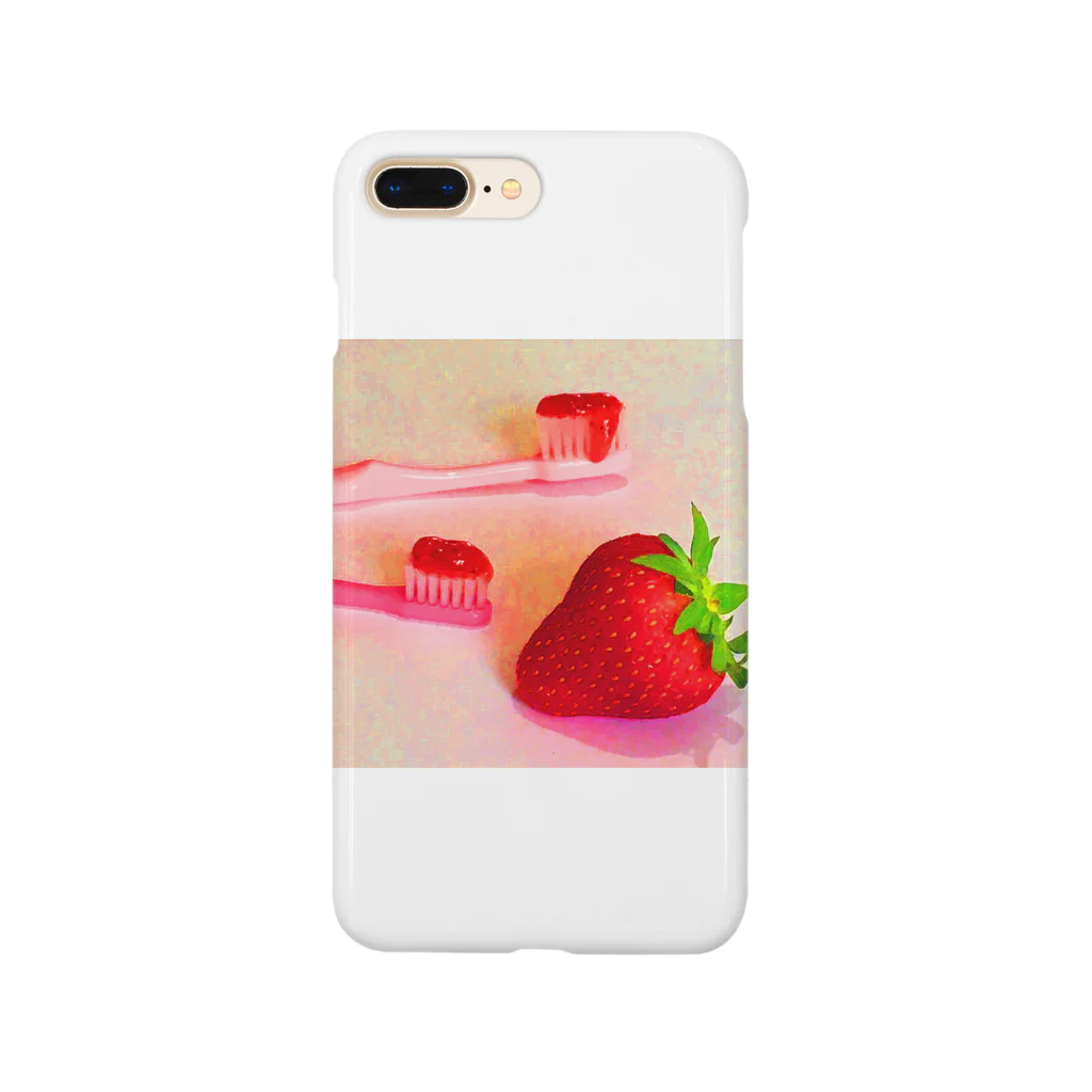 こはくのいえの甘いものを食べた後は歯を磨こうね Smartphone Case