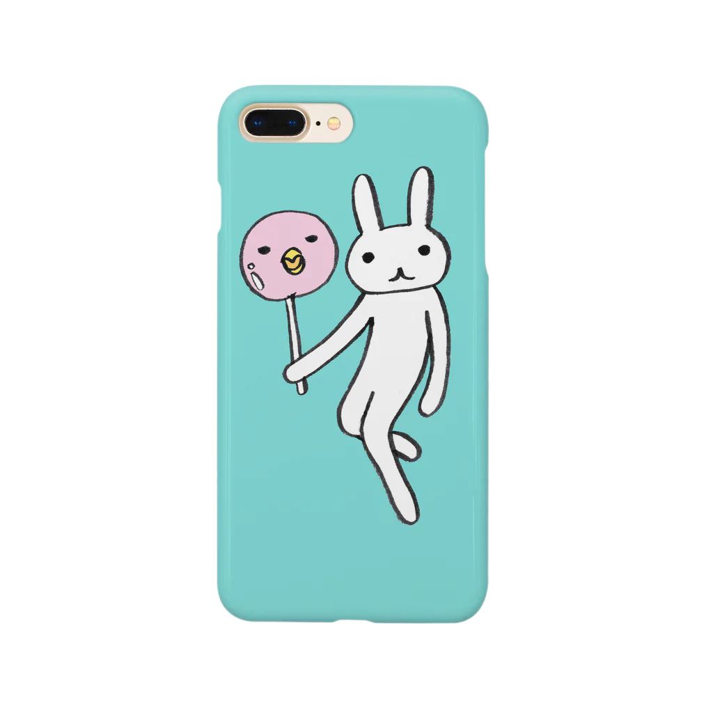 うさぎまつりのうさまつとことりキャンデー Smartphone Case