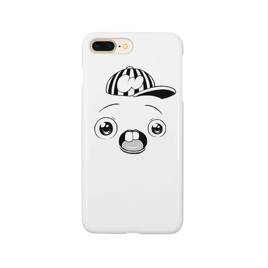 キャットタング鈴原のさちおくんの顔の絵 Smartphone Case