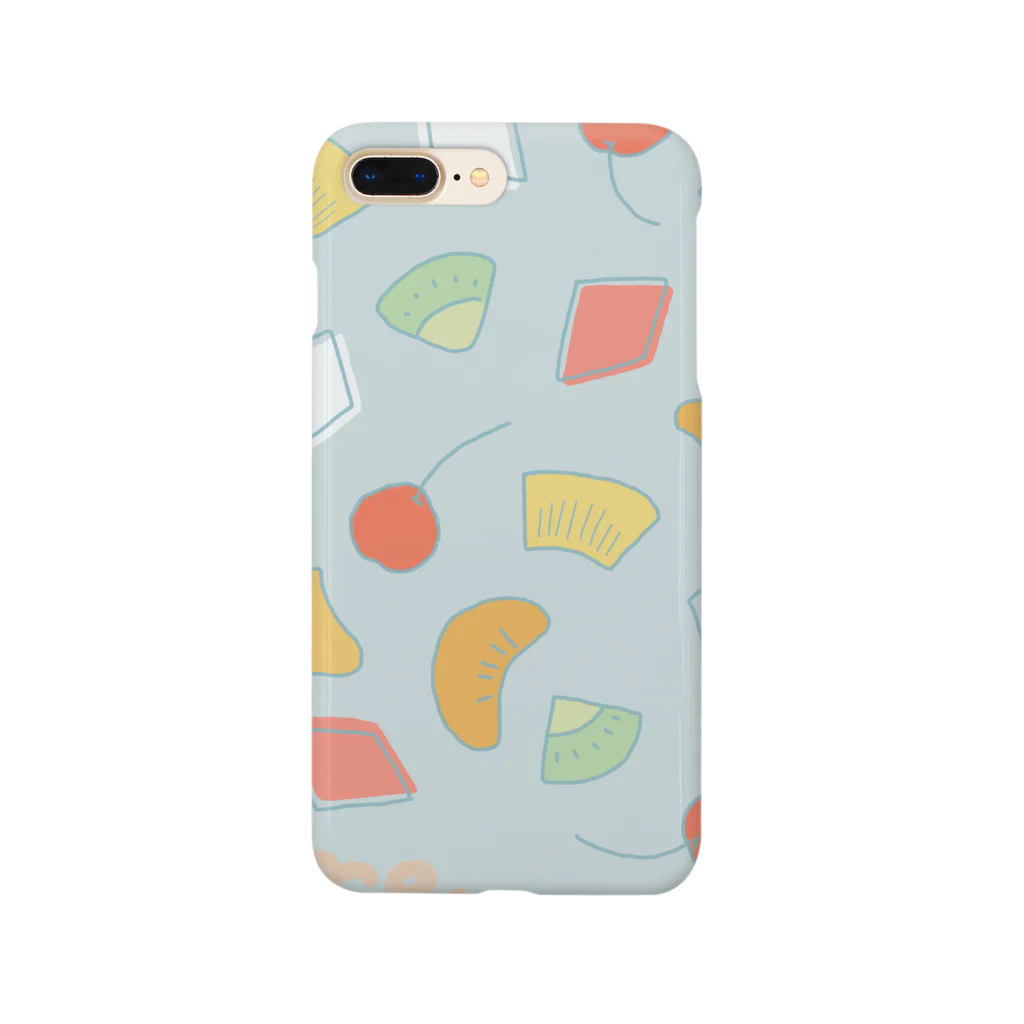 海辺かもめのフルーツ杏仁（アオ） Smartphone Case