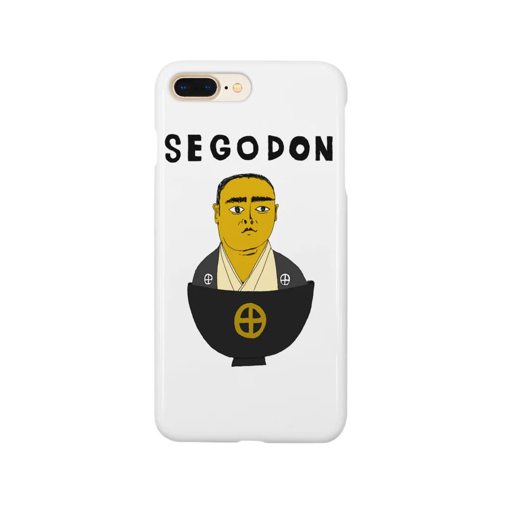 NIKORASU GOの歴史デザイン「せごどん」（Tシャツ・パーカー・グッズ・ETC） Smartphone Case