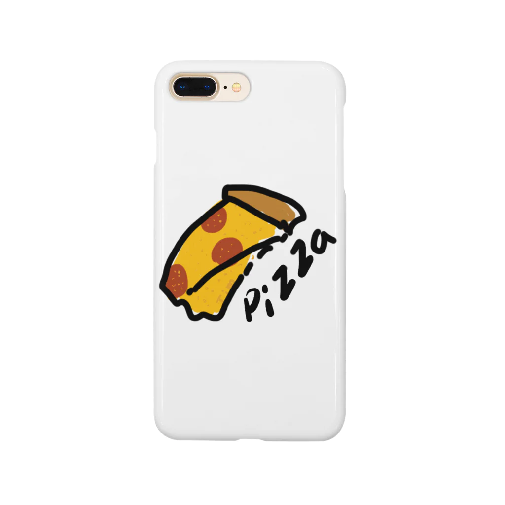 Tim-IllustrationのPizza！　ペパロニ Smartphone Case