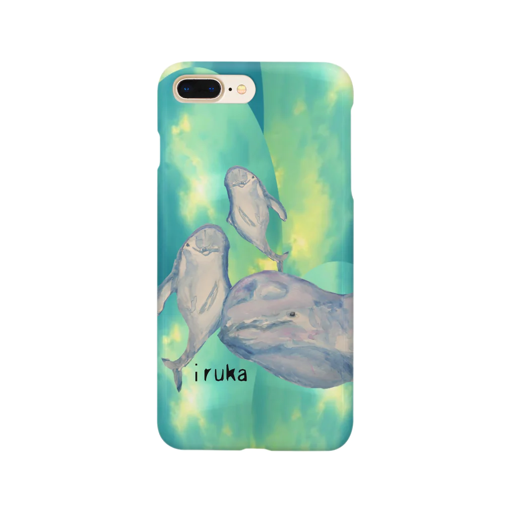 水彩屋のイルカはいるか？ Smartphone Case