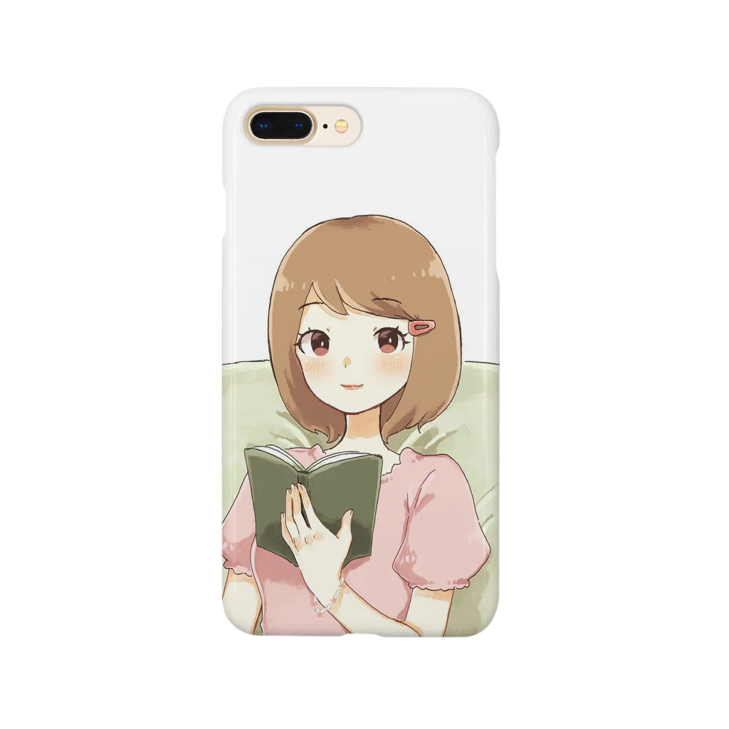 長井 夏の読書タイム Smartphone Case