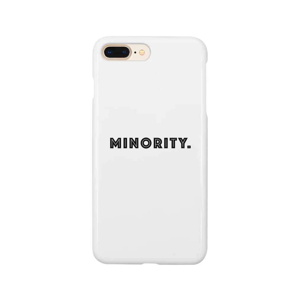 mincora.のMINORITY.　- black ver. 01 - スマホケース