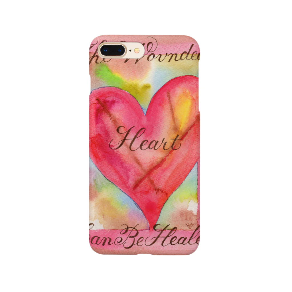 NonacleのThe Wounded Heart Can Be Healed Smartphone Case