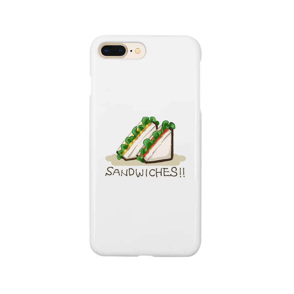 本鮪のSANDWICHES!!（文字入り） Smartphone Case