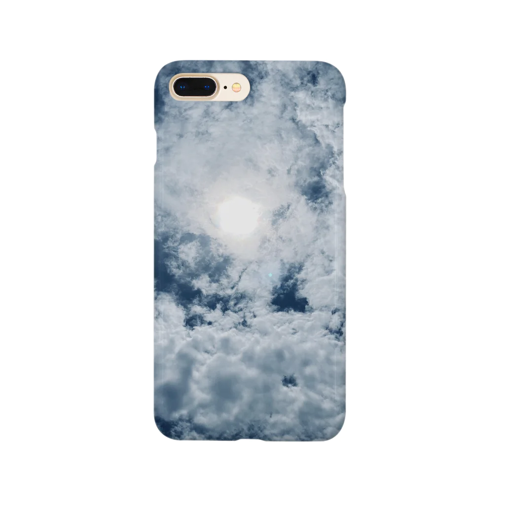 いつかの景色のBlue Moon Sky Smartphone Case