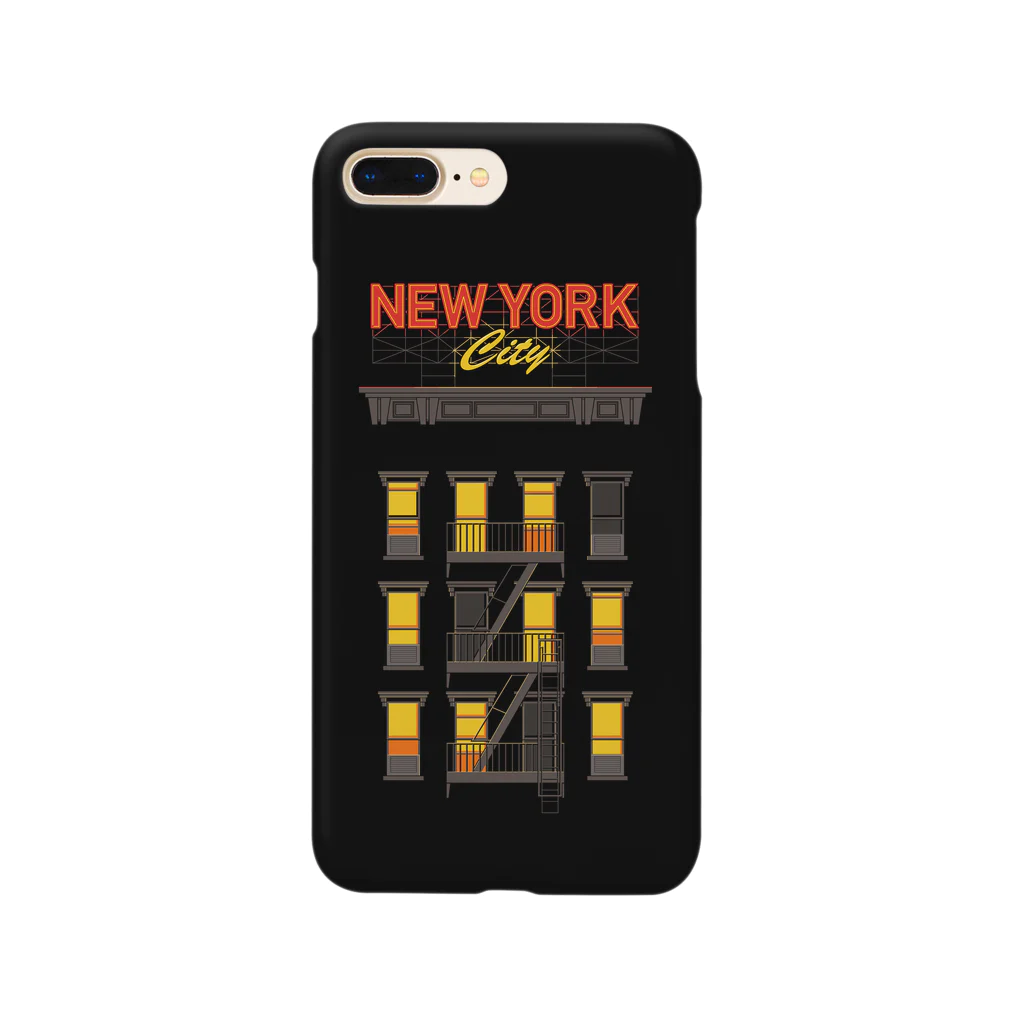 シオノガクのNEW YORK CITY [NIGHT] Smartphone Case