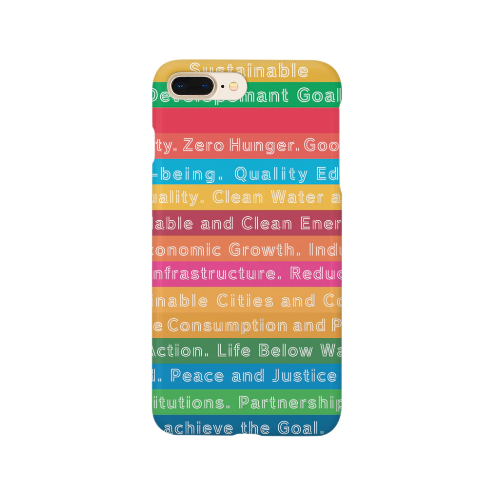 mincora.のSDGs - 17 Sustainable Development Goals - english ver. - Smartphone Case